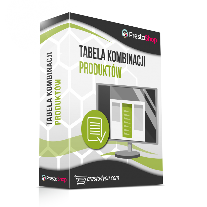 Tabela kombinacji produktów